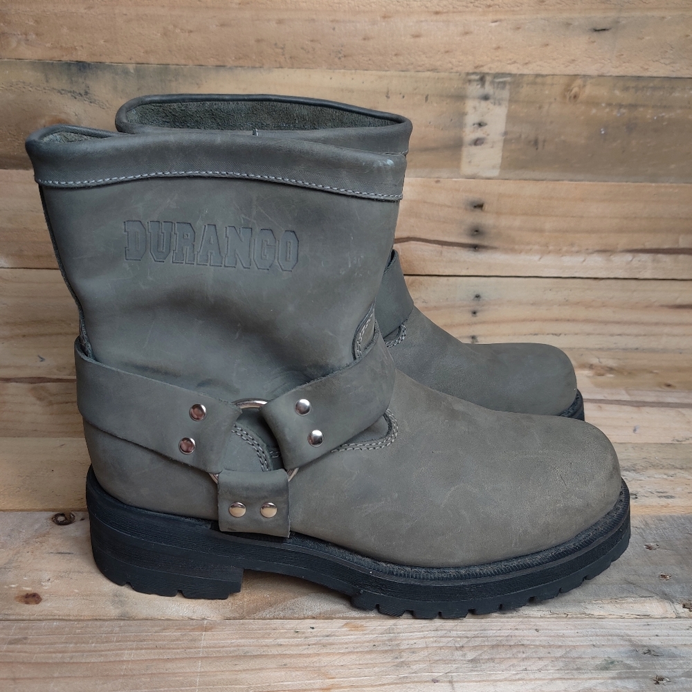 Durango Leather Motorcycle Work Boots